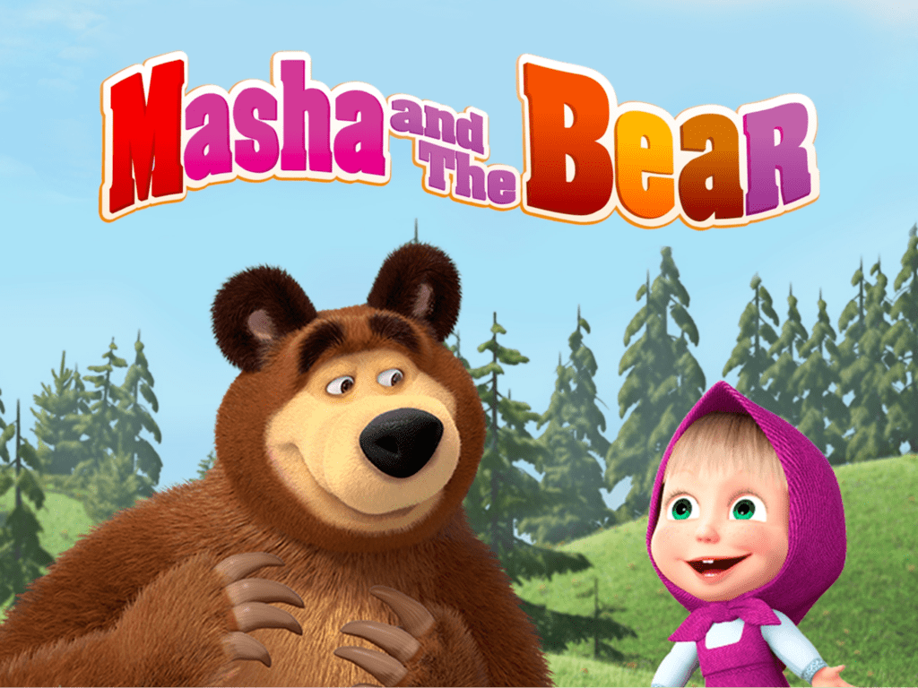 Masha and the Bear áp dụng trong chương trình học tiếng anh cho bé 3 tuổi giúp các bé rèn luyện được khả năng nghe cho bé