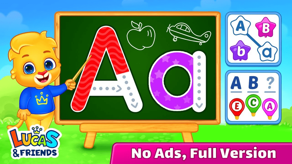 Ứng dụng ABC Kids phù hợp với chương trình học tiếng anh cho bé 3 tuổi