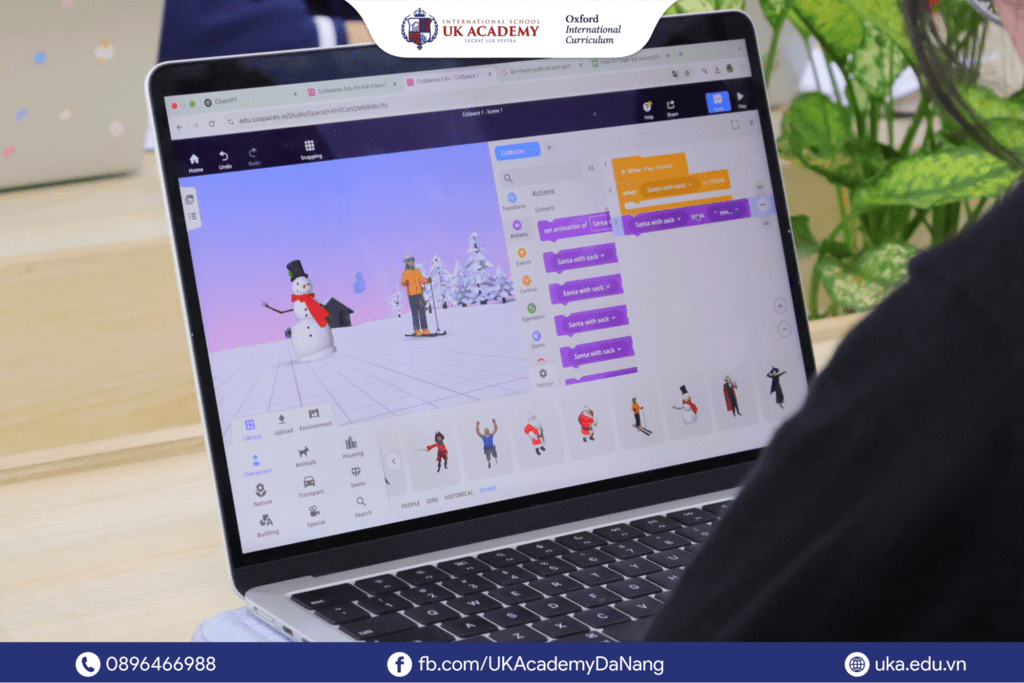 WEBQUEST ứng dụng công nghệ vào cải tiến phương pháp giáo dục tại UKA