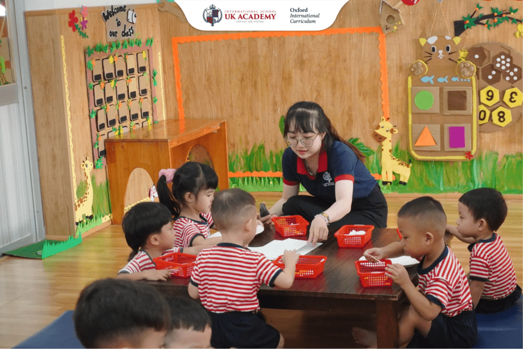 Khơi dậy niềm đam mê học toán giúp trẻ dễ dàng tiếp thu kiến thức