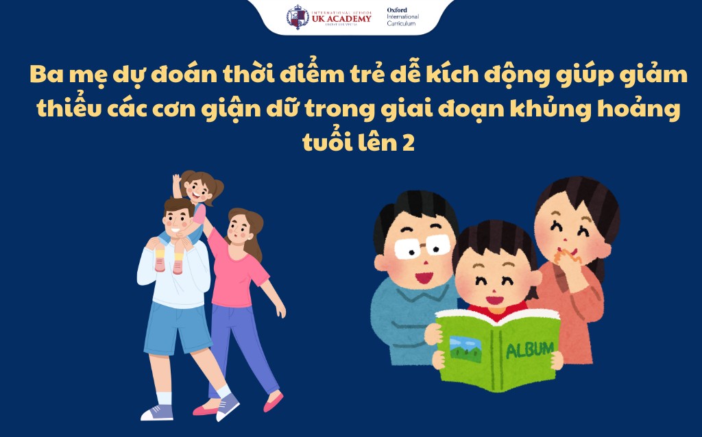 Dự đoán thời điểm trẻ dễ kích động giúp giảm thiểu các cơn giận dữ trong giai đoạn khủng hoảng tuổi lên 2