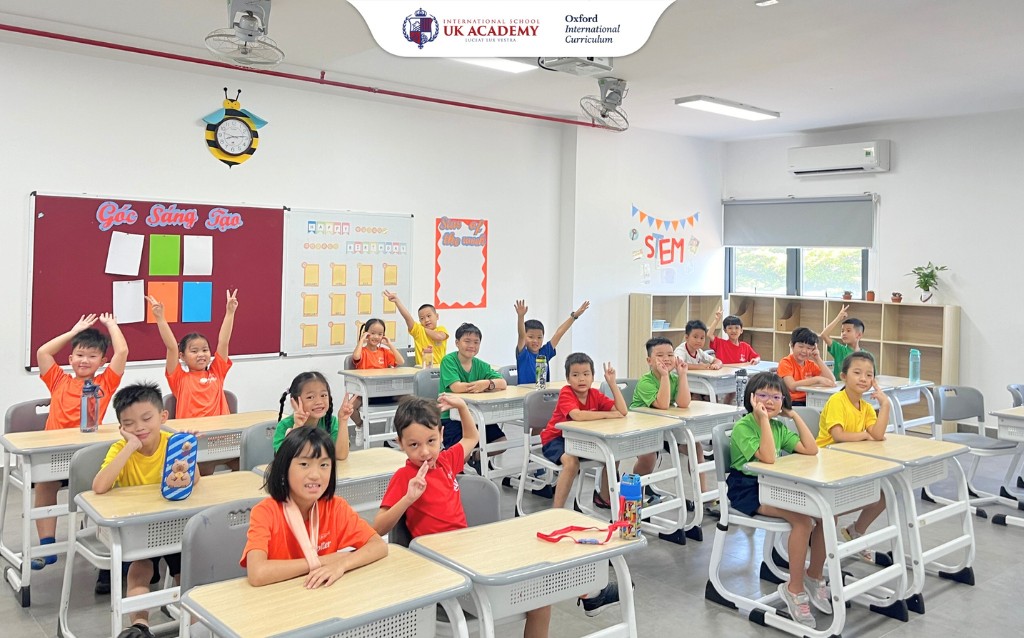 không gian học tập thoáng đãng, thoải mái